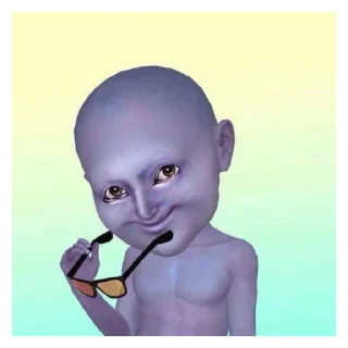 🤓 emoji саша часто користується Telegram sticker 8 of 49