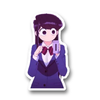 😀 emoji Коми сан @komisanina Telegram sticker 5 of 10
