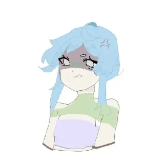 😠 emoji Коми♤ @stickrubot Telegram sticker 8 of 37
