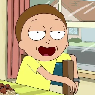 😏 emoji Rick & Morty Telegram sticker 10 of 71