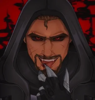 🌟 emoji Reaper76 (by Mayhem) Telegram sticker 7 of 120