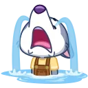 😭 emoji Волчонок Тео @TgSticker Telegram sticker 7 of 48