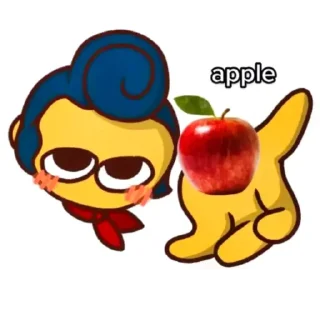 🍎 emoji Welcome home Telegram sticker 11 of 63