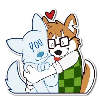 🤯 emoji @TVstickers Hug Telegram sticker 10 of 15