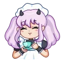 ☕️ emoji chpic.su • @Premium_Stikers | Чиби Алекса Telegram sticker 14 of 52