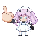 🖕 emoji chpic.su • @Premium_Stikers | Чиби Алекса Telegram sticker 23 of 52