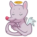 😇 emoji Crazy Dogs Telegram sticker 21 of 30