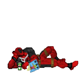 ❓ emoji Deadpool @stickerstgrm Telegram sticker 17 of 27
