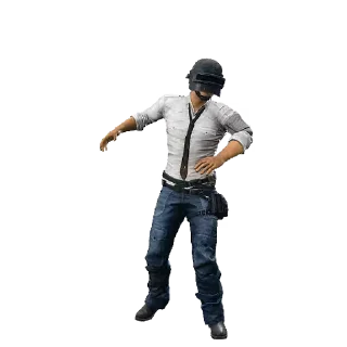 😊 emoji PUBG @stickerstgrm Telegram sticker 5 of 25