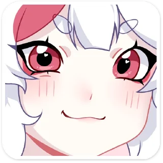 😊 emoji Мауси '@KatShiStickers' Telegram sticker 24 of 48