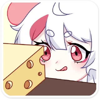 😋 emoji Мауси '@KatShiStickers' Telegram sticker 18 of 48