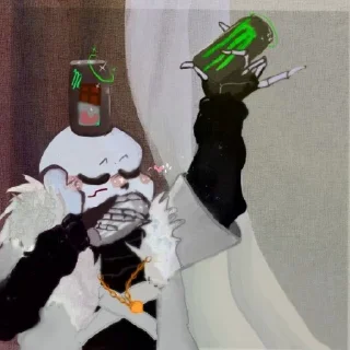 😌 emoji ~Андертейл~ Telegram sticker 15 of 26