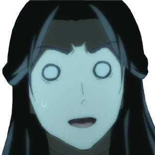 😨 emoji 天官赐福 Telegram sticker 10 of 12