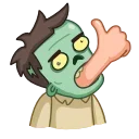 Sticker from Zombie