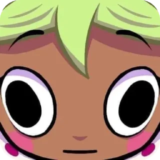 😳 emoji Mandy be like: Telegram sticker 17 of 32