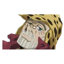 😏 emoji JoJo's Bizarre Adventures Mega Pack Telegram sticker 17 of 120