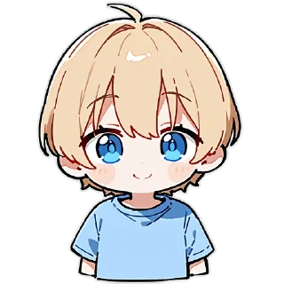 Sticker from Милый Блондин @Nyasticks