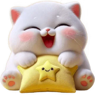 🤣 emoji Милый котик @Nyasticks Telegram sticker 19 of 35