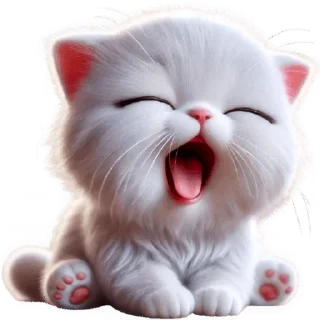 🥱 emoji Милый котик @Nyasticks Telegram sticker 14 of 35