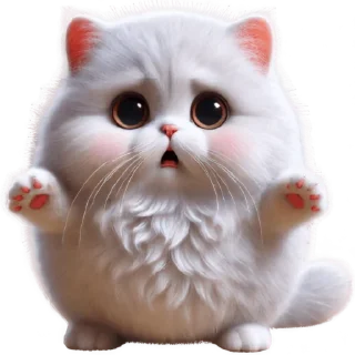 😰 emoji Милый котик @Nyasticks Telegram sticker 7 of 35