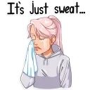 😢 emoji Stay Fit Telegram sticker 24 of 30