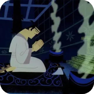 🛐 emoji Samurai Jack • @Earth928B Telegram sticker 18 of 55
