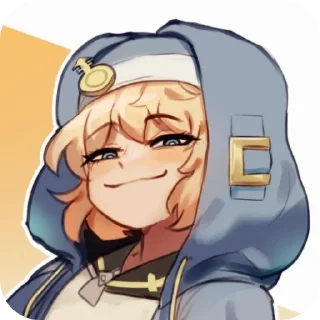 😏 emoji | Guilty Gear | @IntelThorou | Telegram sticker 9 of 57