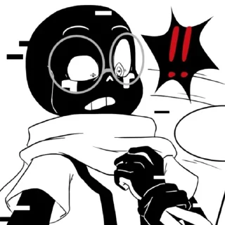🖊 emoji Template!Sans (⁠ ⁠ꈍ⁠ᴗ⁠ꈍ⁠)!! Telegram sticker 11 of 83
