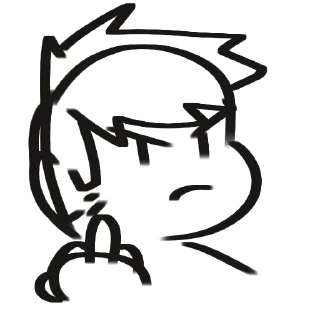 🖕 emoji Много ссанья Telegram sticker 12 of 25