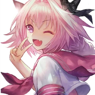 🤣 emoji Астольфо @milkishl Telegram sticker 9 of 34