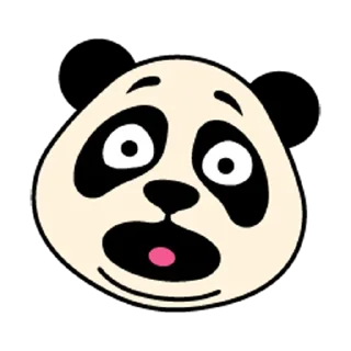 😨 emoji Панда @DurakTrade Telegram sticker 14 of 25