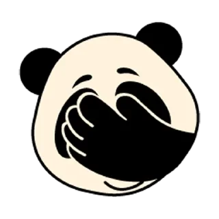 🤦‍♂️ emoji Панда @DurakTrade Telegram sticker 24 of 25