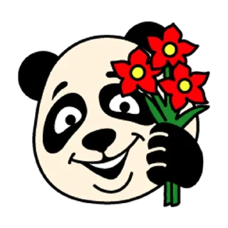 💐 emoji Панда @DurakTrade Telegram sticker 10 of 25
