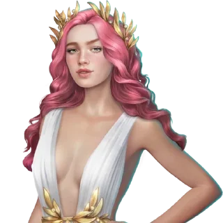 💄 emoji Хизер - Афродита Telegram sticker 18 of 46