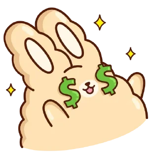 🤑 emoji Кролик Супчик :: @TgSticker Telegram sticker 23 of 48