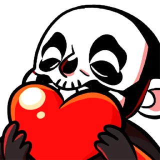 ❤ emoji [Papa Shrimp] Papa Pack Telegram sticker 5 of 48