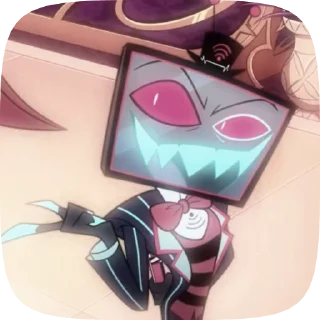 📺 emoji БОЛЬШЕ ⇨ @CLOOBHUB ВОКС ОТЕЛЬ ХАЗБИН VOX HAZBIN ТГ Telegram sticker 15 of 39