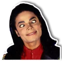 Sticker from Michael Jackson