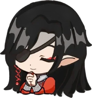 😌 emoji HuaCheng Telegram sticker 18 of 31