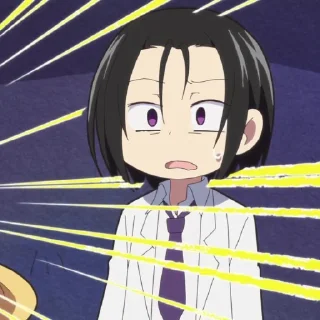 Sticker from mori ougai wan