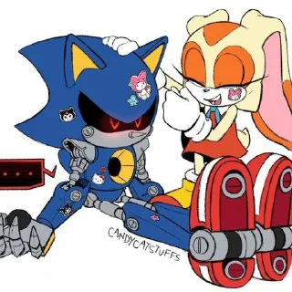 🐱 emoji Metal sonic x Telegram sticker 6 of 13