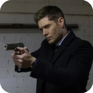 🔫 emoji Dean Telegram sticker 24 of 62