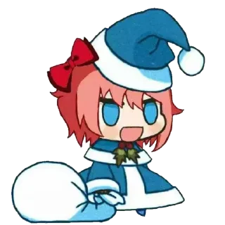 🎁 emoji Саёри(Сайори) 🎀 Telegram sticker 19 of 40