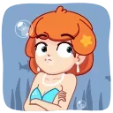 😬 emoji Mermaid :: @AuthorStickers Telegram sticker 14 of 24