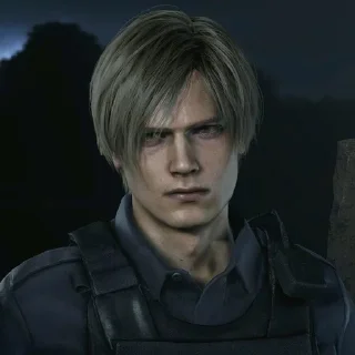 🌟 emoji Леончик  resident evil 4 Telegram sticker 1 of 33