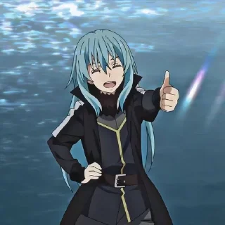👍 emoji Rimuru Telegram sticker 5 of 28