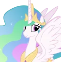 😊 emoji Princess Celestia Telegram sticker 19 of 54