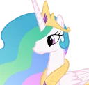 🙂 emoji Princess Celestia Telegram sticker 4 of 54