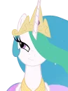 😏 emoji Princess Celestia Telegram sticker 10 of 54
