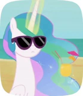 🌞 emoji @mlpstickers Princess Celestia animated pack Telegram sticker 17 of 40